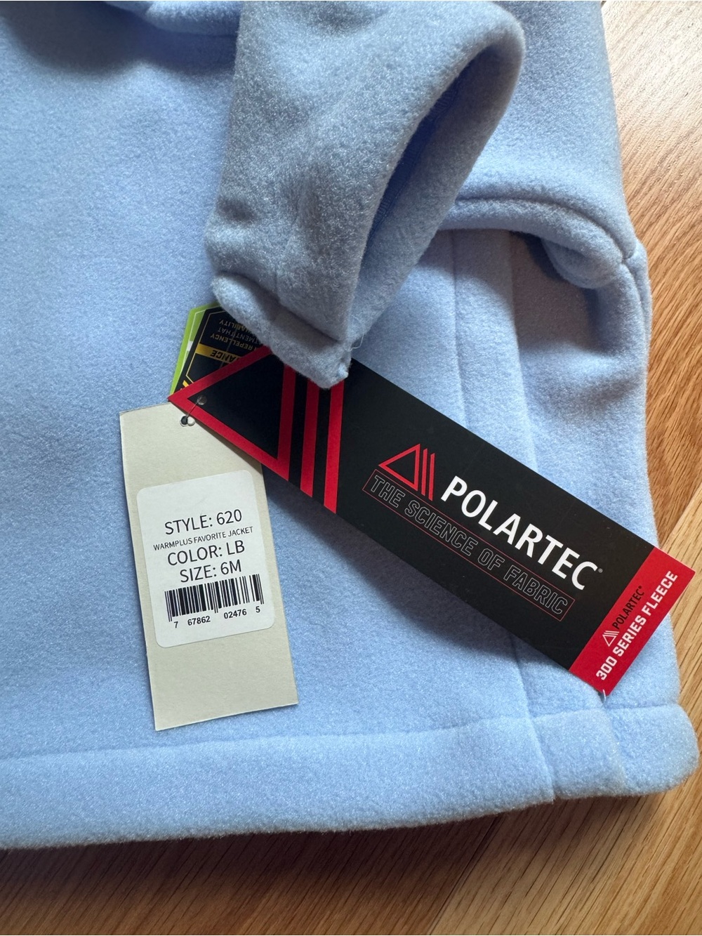 Widgeon Light Blue Fleece Jacket - Picture 3 of 6